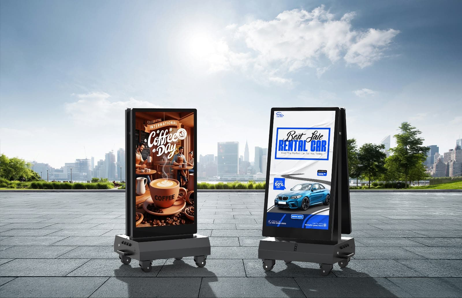 Digital Signage auf Messen