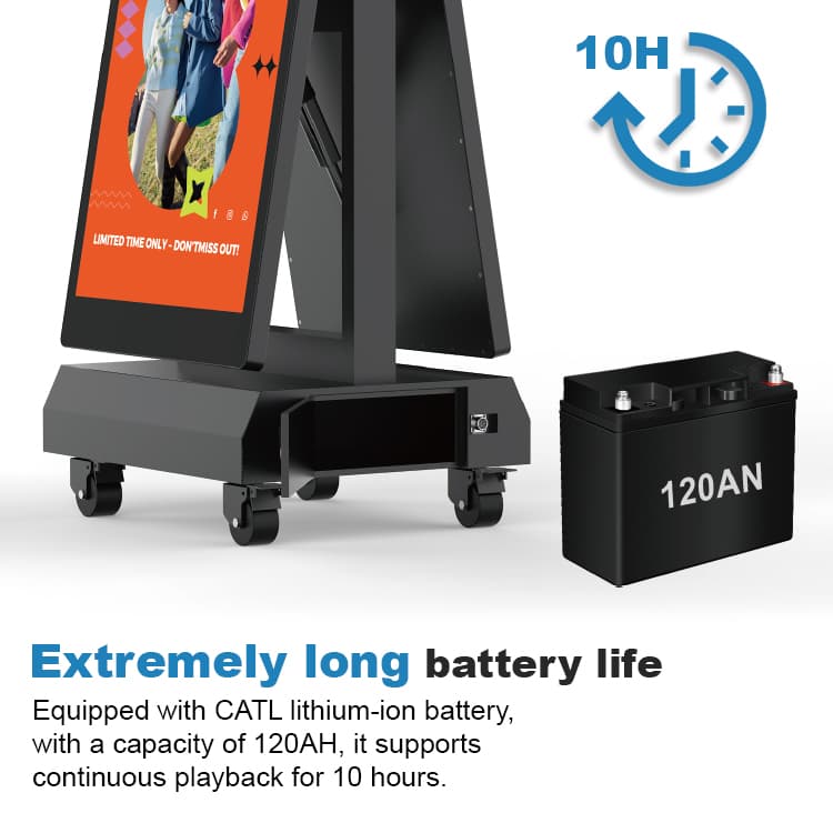 VISTA battery compartment